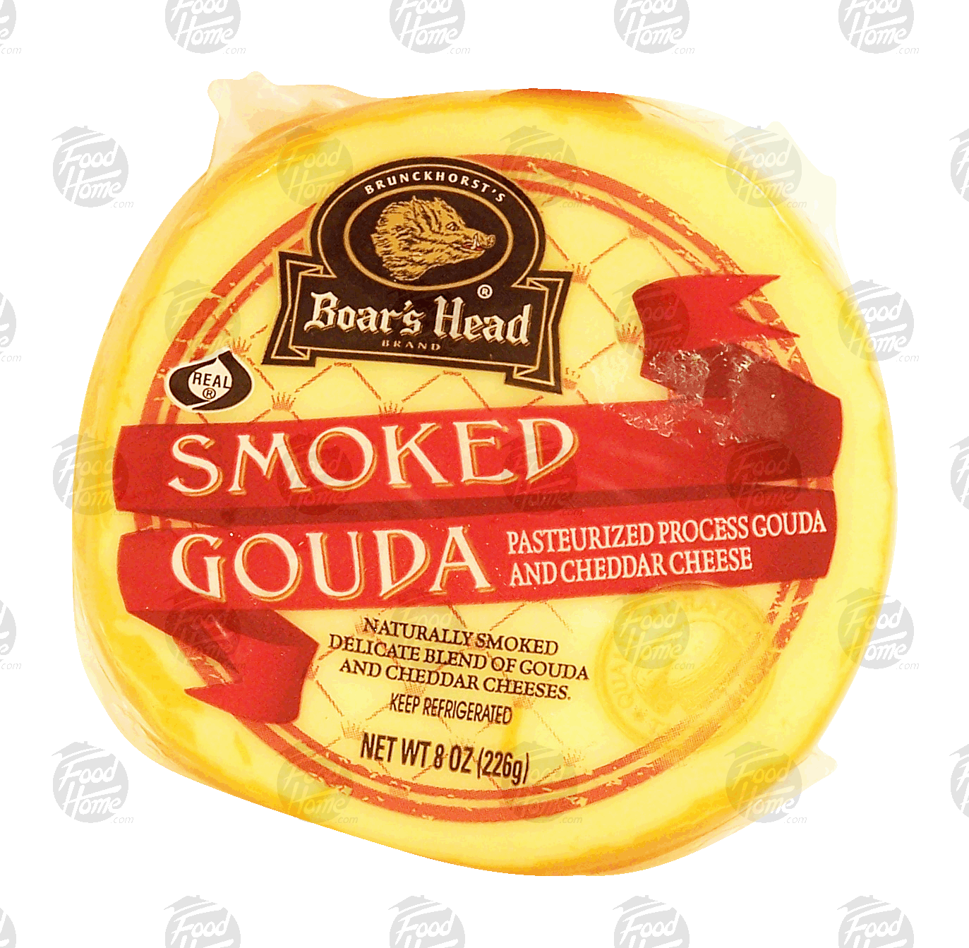 Boar's Head  smoked gouda and cheddar cheese block Full-Size Picture